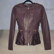 Load image into Gallery viewer, BOSS Hugo Boss Leather Jacket Size 34 RRP: $839.00
