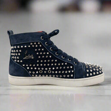 Load image into Gallery viewer, Christian Louboutin Studded Sneakers Size 8.5 (incl dust bag)
