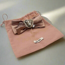 Load image into Gallery viewer, Miu Miu Bow Brooch (incl dustbag and box)
