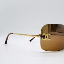 Load image into Gallery viewer, Chanel Vintage Interlocking CC Sunglasses (incl box &amp; case)&#39;As Is&#39;
