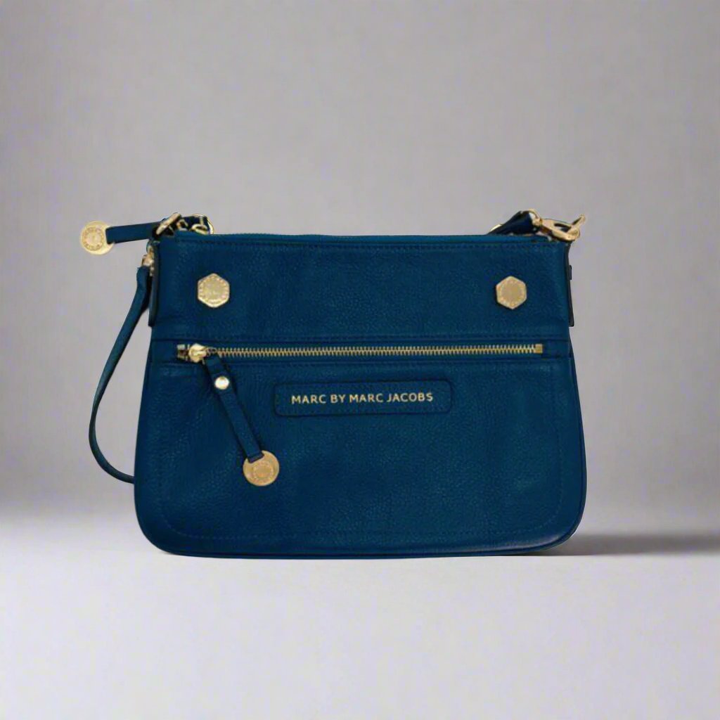 Marc by Marc Jacobs Leather Bag (Est RRP $649)(Incl. Crossbody & Shoulder Straps)