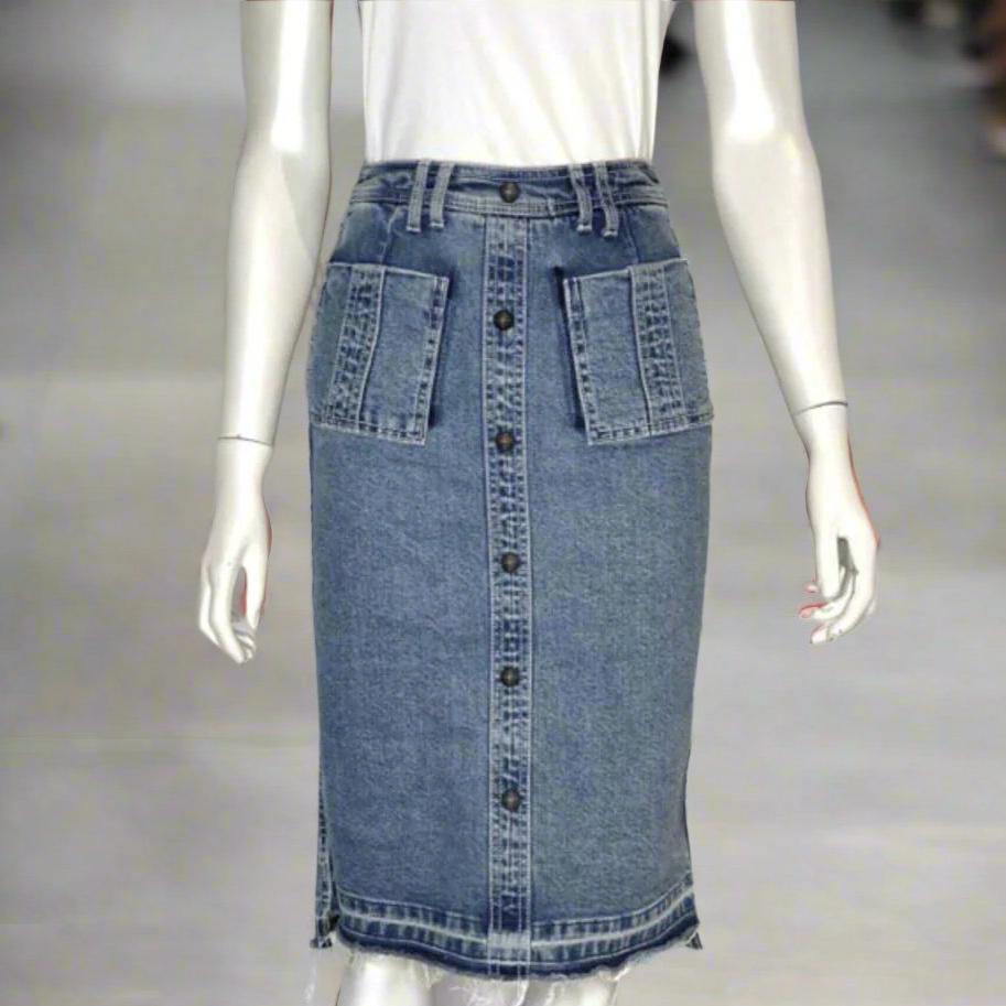 Aje Denim Skirt Size 8