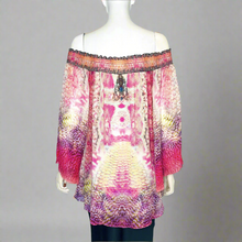 Load image into Gallery viewer, Camilla &#39;Serpentine Dreams&#39; Top NWT Size S
