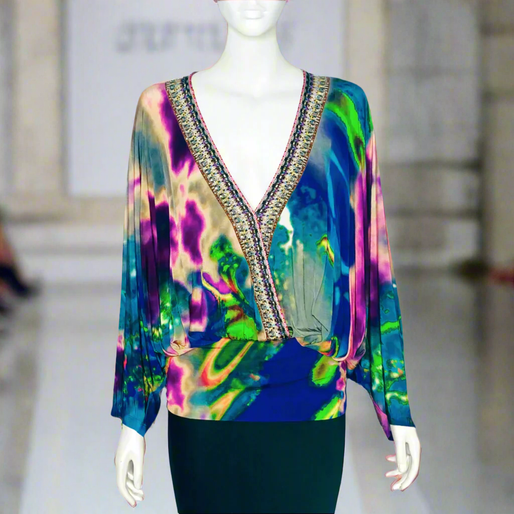 Camilla 'Acid Abbey' Top Size S