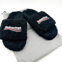 Load image into Gallery viewer, Balenciaga &#39;Furry Slide&#39; Slides Size 41
