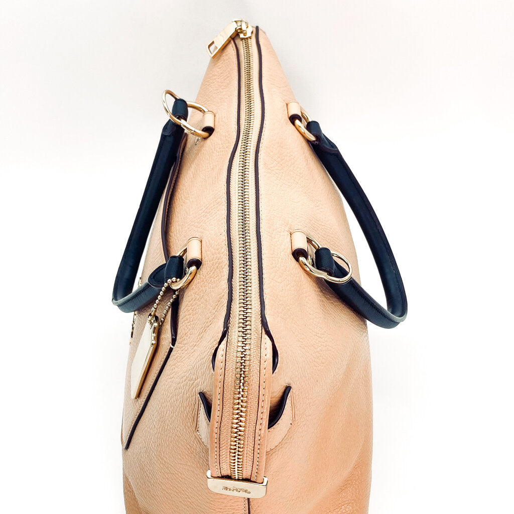 Coach Women’s Leather Handbag in Tan