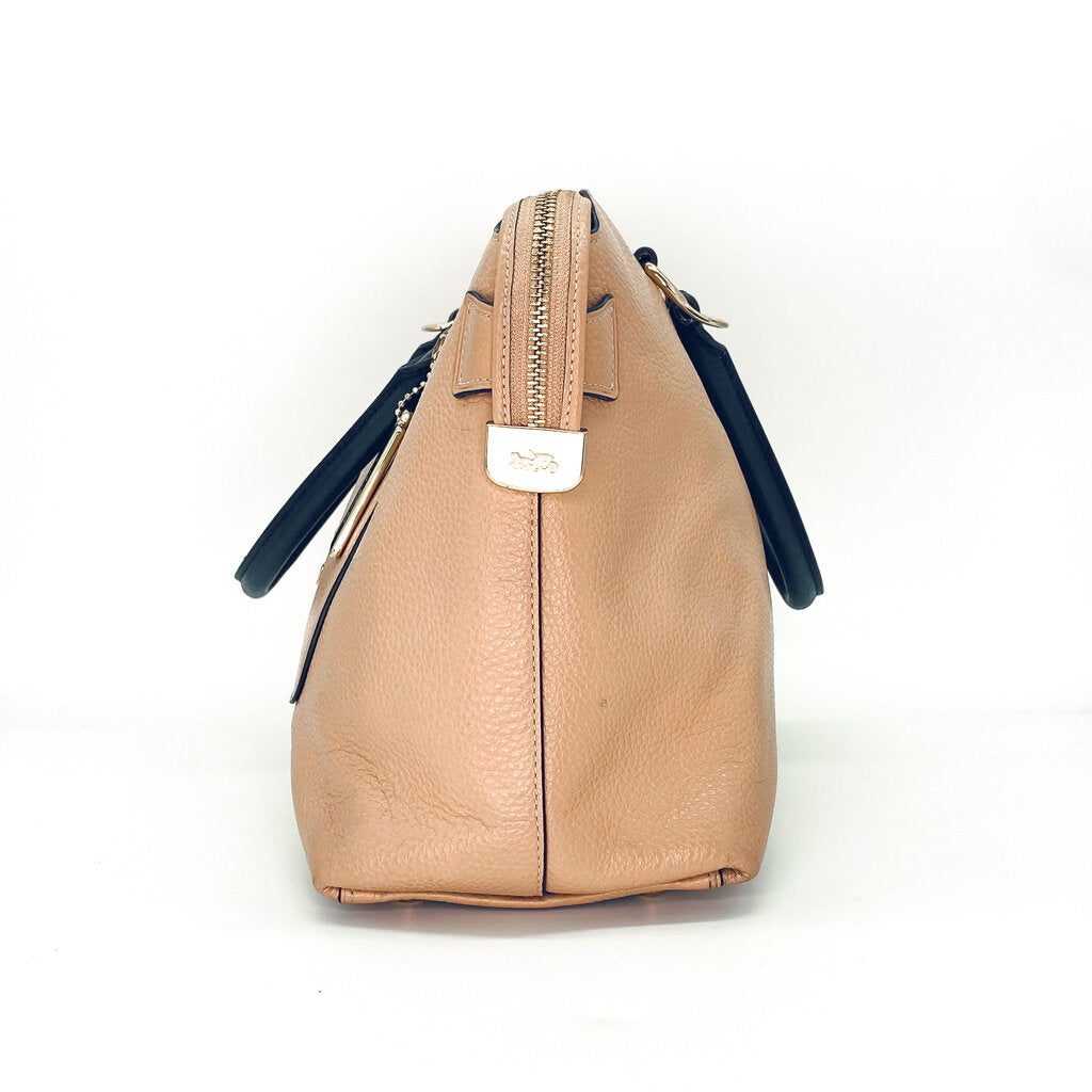 Coach Women’s Leather Handbag in Tan