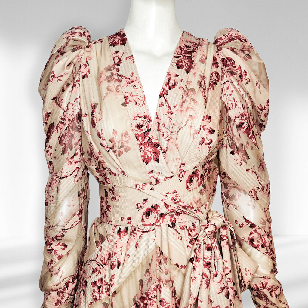 Zimmermann 'Unbridled Chevron' Dress Size 2