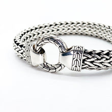 Load image into Gallery viewer, John Hardy Classic Silver Flat Chain Bracelet
