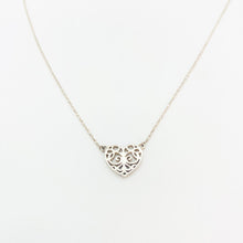 Load image into Gallery viewer, Tiffany &amp; Co Silver &#39;Enchanted Heart&#39; Necklace
