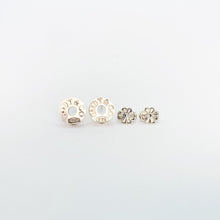 Load image into Gallery viewer, Tiffany &amp; Co Silver Circular Stud Earrings
