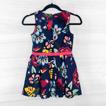 Load image into Gallery viewer, Colourful Floral Girls Dress Size 10
