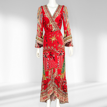 Load image into Gallery viewer, Camilla 'Just Kids' Silk Wrap Dress Size XS
