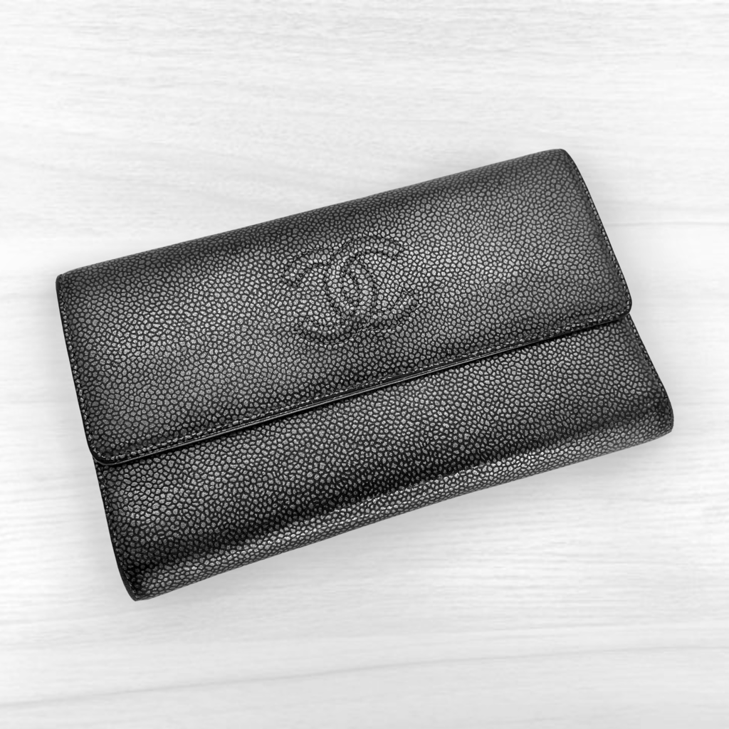 Chanel Caviar Clutch Wallet