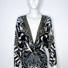 Load image into Gallery viewer, Camilla &#39;Knight of the Wild&#39; Split Front Twist Dress Size S
