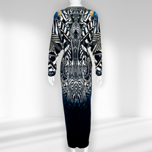 Load image into Gallery viewer, Camilla &#39;Knight of the Wild&#39; Split Front Twist Dress Size S
