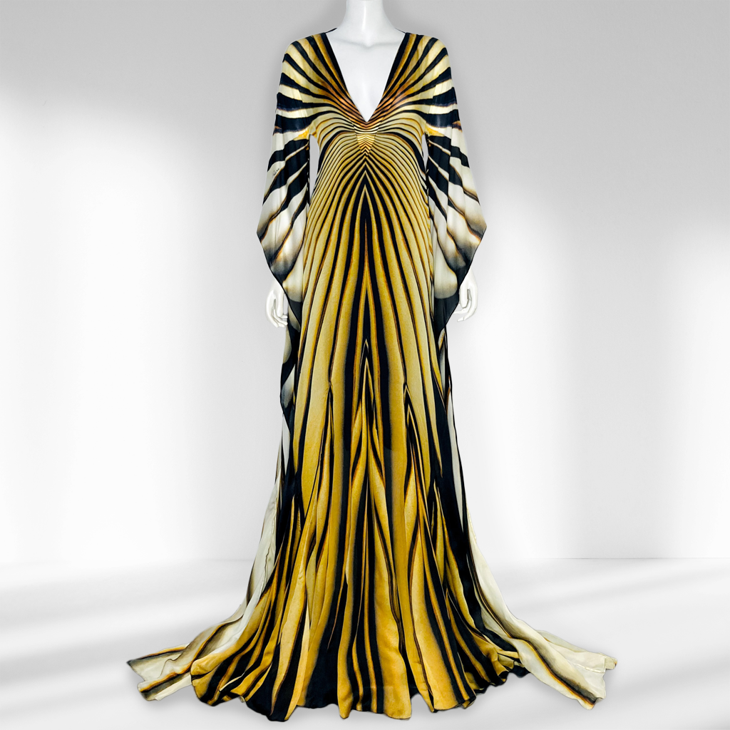 2007 Vintage Runway Roberto Cavalli Gown