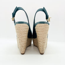 Load image into Gallery viewer, Louis Vuitton Espadrille Wedge Shoes Size 36.5
