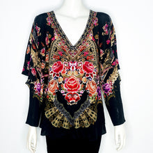 Load image into Gallery viewer, Camilla &#39;Dance With Duende&#39; Silk Top Size S
