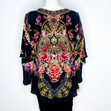 Load image into Gallery viewer, Camilla &#39;Dance With Duende&#39; Silk Top Size S
