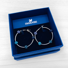 Load image into Gallery viewer, Swarovski Pop Hoop Earrings
