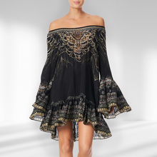 Load image into Gallery viewer, Camilla &#39;Under a Full Moon&#39; Silk Dress Size XS
