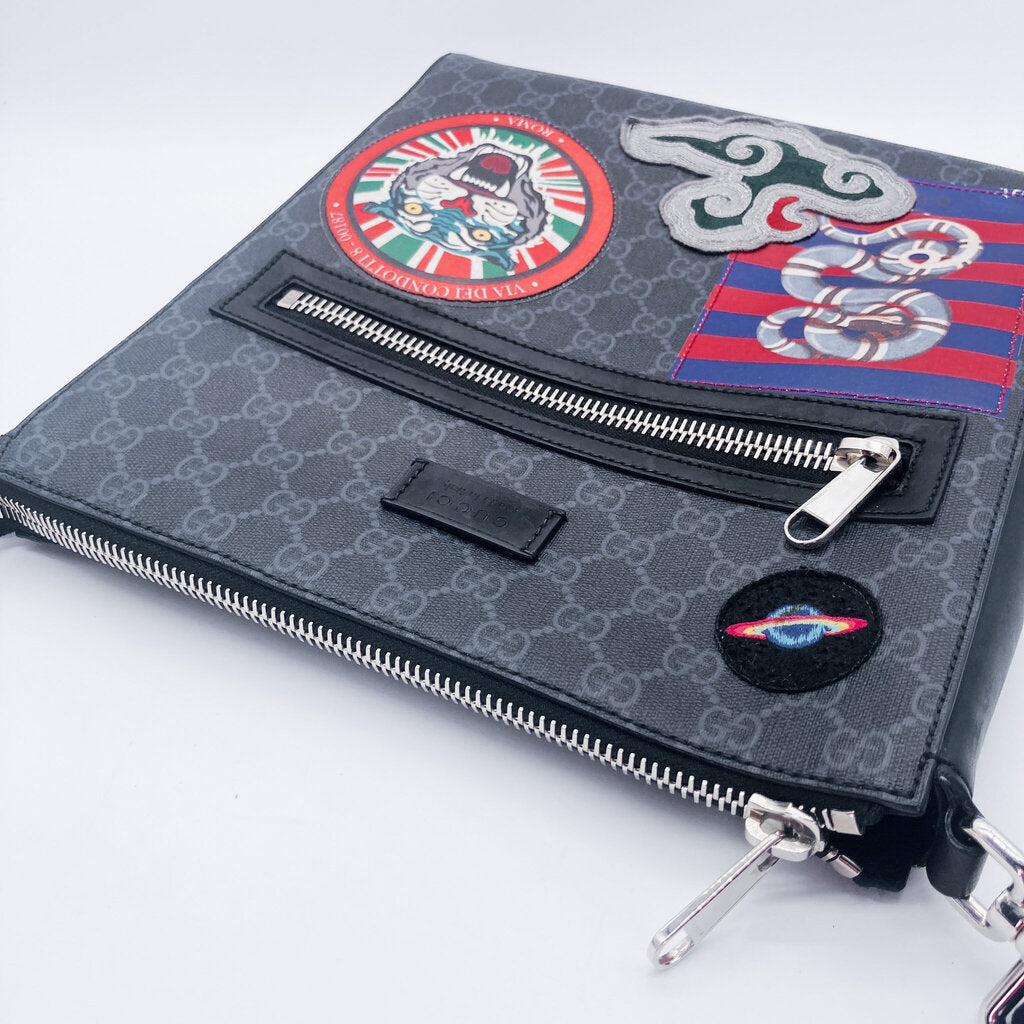 Gucci Supreme Night Courrier GG Messenger Bag