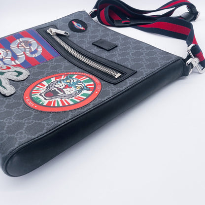 Gucci Supreme Night Courrier GG Messenger Bag