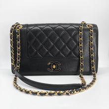 Load image into Gallery viewer, Chanel Mademoiselle Vintage Double Flap Shoulder Bag
