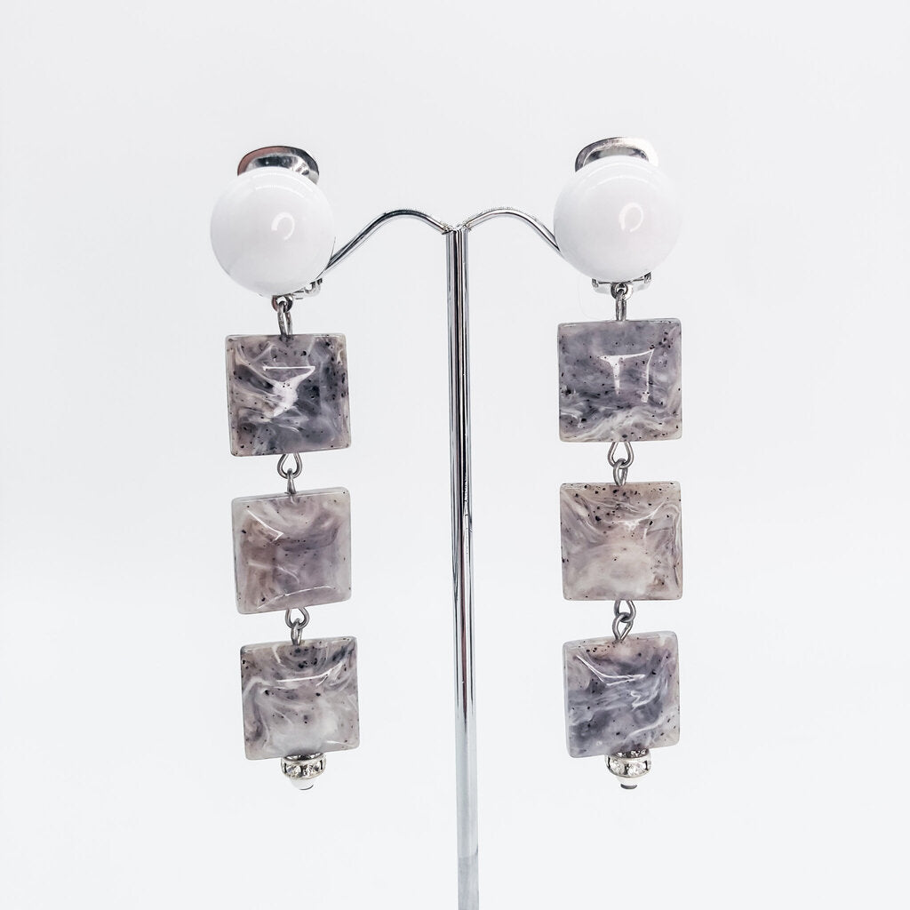 Angela Caputi Clip On Earrings