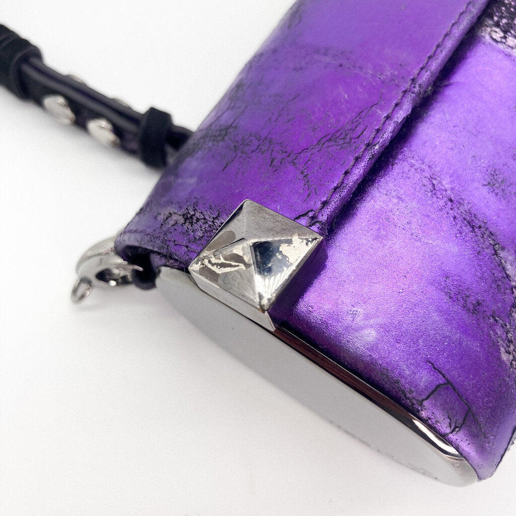 Jimmy Choo Pony Hair Tube Clutch