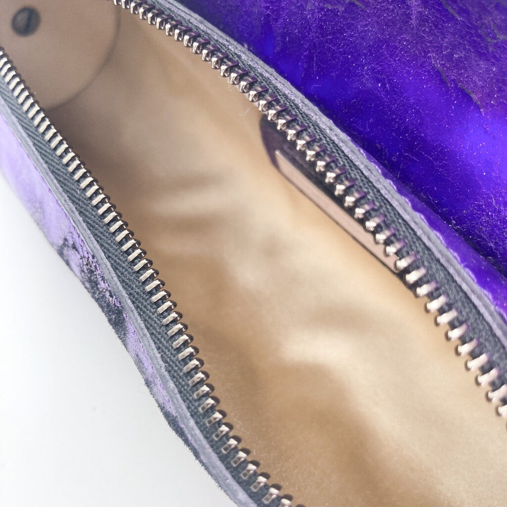 Jimmy Choo Pony Hair Tube Clutch