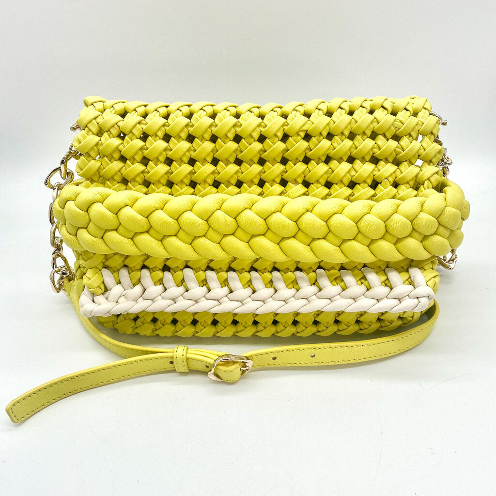 Aje Mirage Woven Clutch