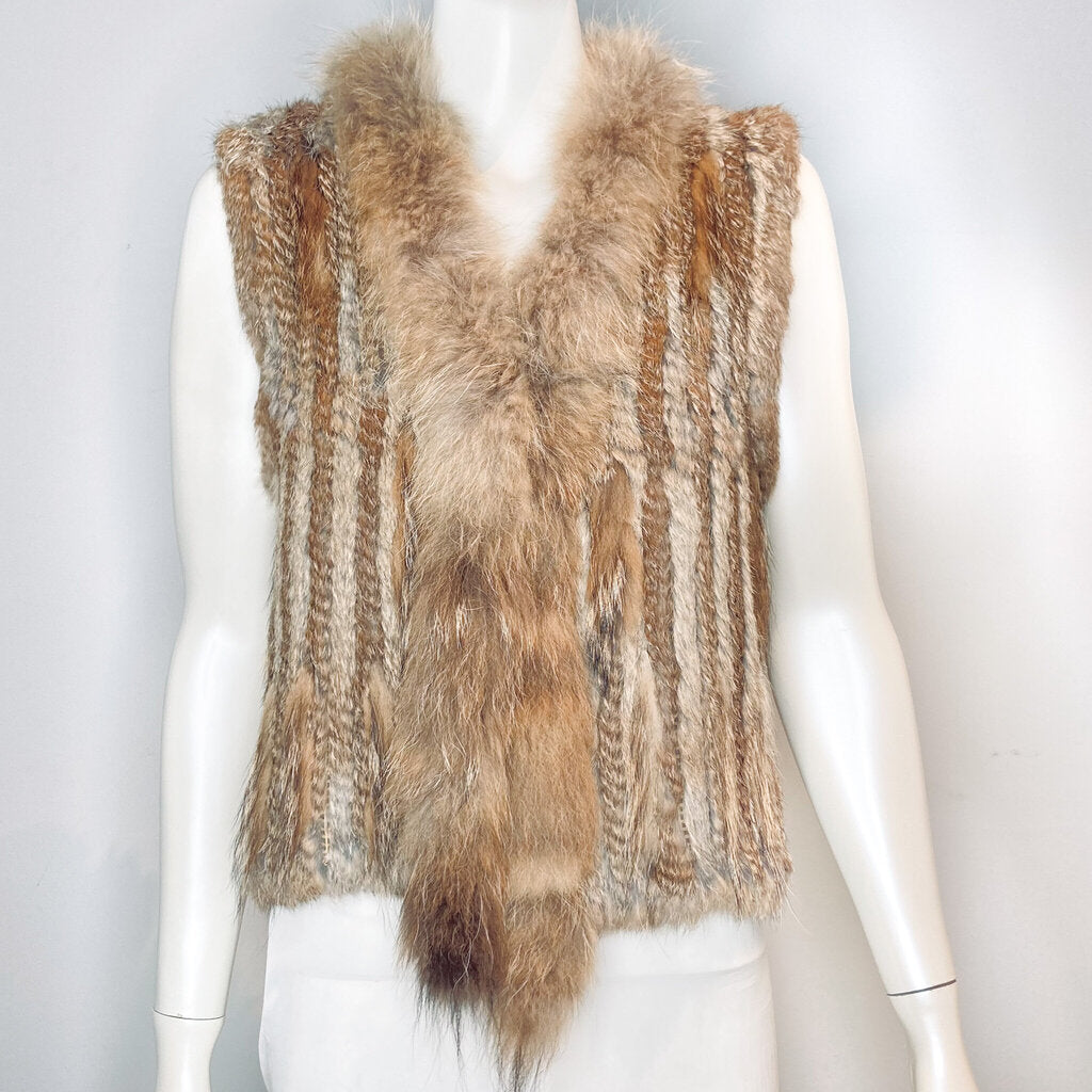 Unsigned Fur Gilet Size S