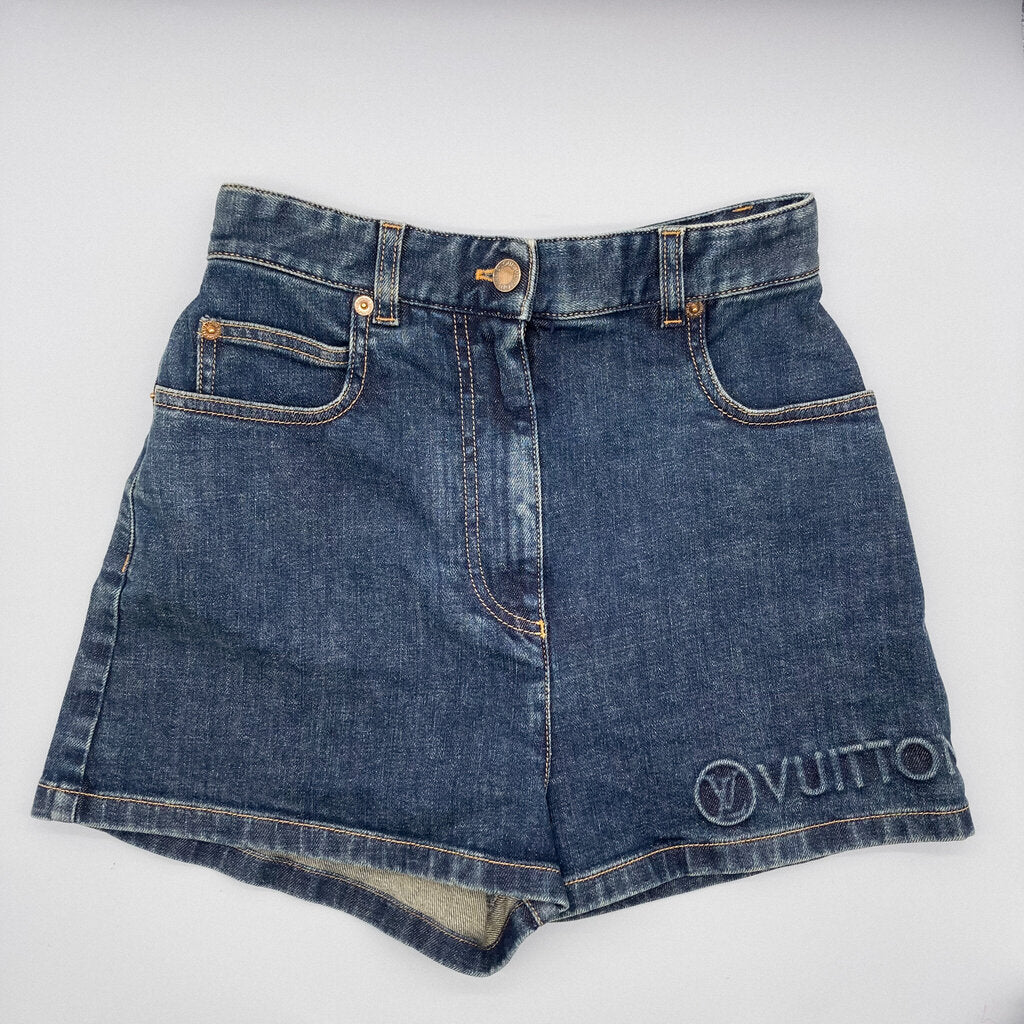 Louis Vuitton Denim Shorts Size 34