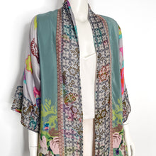 Load image into Gallery viewer, Johnny Was Silk Jacket Size XS
