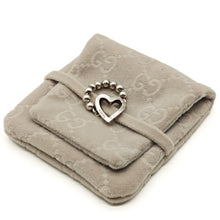 Load image into Gallery viewer, Gucci Sterling Silver Toggle Heart Ring Size 7
