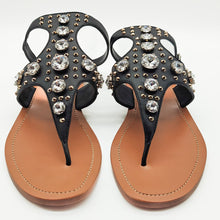 Load image into Gallery viewer, Prada Crystal Embellished Flats Size 39
