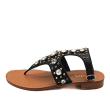 Load image into Gallery viewer, Prada Crystal Embellished Flats Size 39
