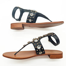 Load image into Gallery viewer, Prada Crystal Embellished Flats Size 39
