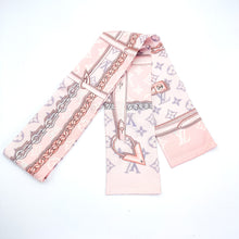 Load image into Gallery viewer, Louis Vuitton 'Confidential Bandeau' Silk Scarf
