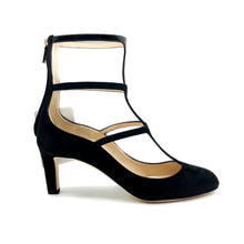 Load image into Gallery viewer, Jimmy Choo Doll 100 T-Strap Heels Size 38.5
