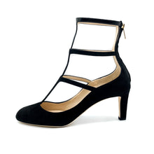 Load image into Gallery viewer, Jimmy Choo Doll 100 T-Strap Heels Size 38.5
