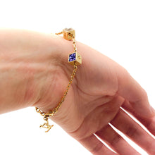 Load image into Gallery viewer, Louis Vuitton &#39;Gamble&#39; Azur Bracelet
