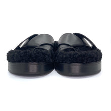 Load image into Gallery viewer, Camilla and Marc Herman Furry Slides Size 37
