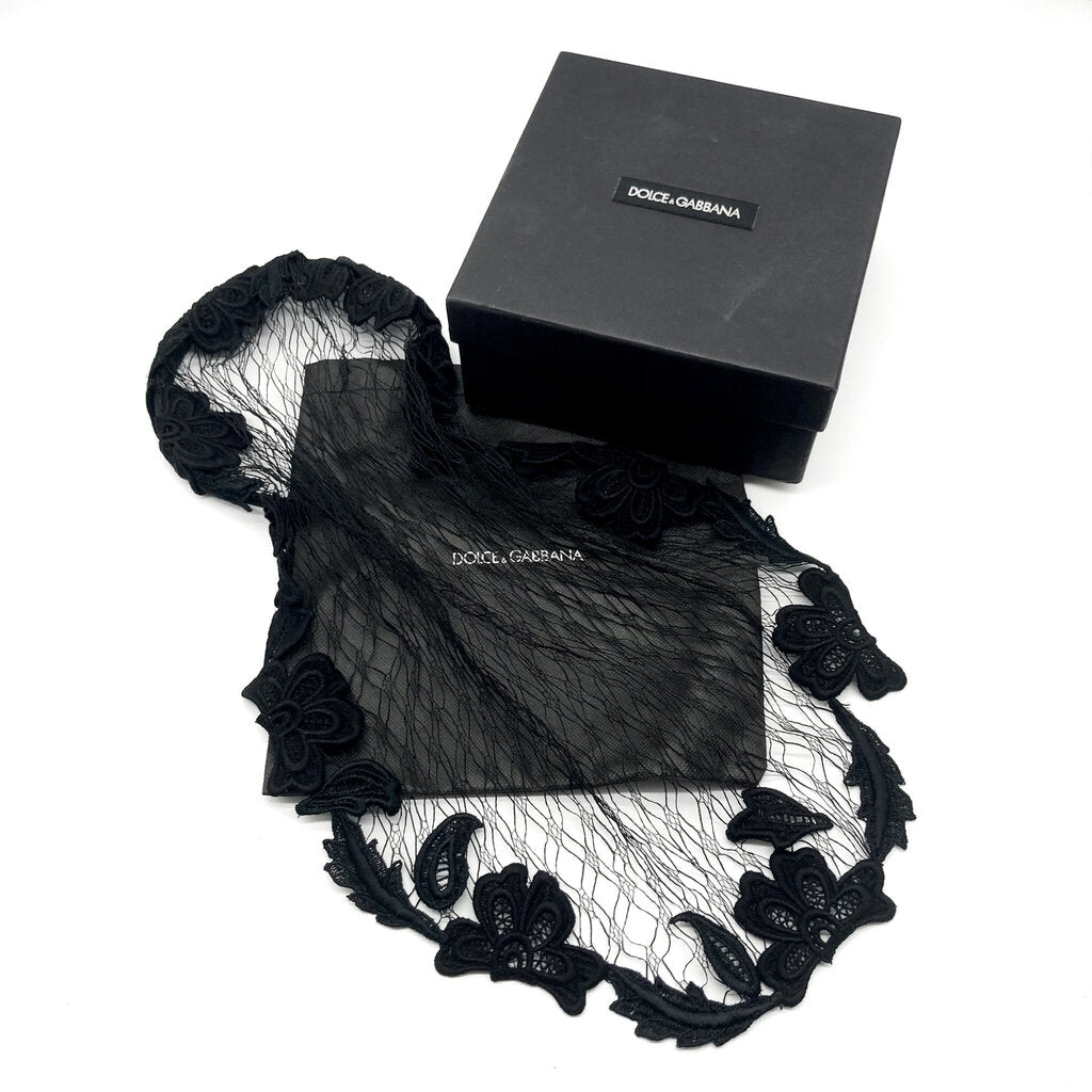 Dolce & Gabbana Lace Veil Headband