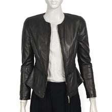 Load image into Gallery viewer, Emporio Armani Leather Jacket Size 1
