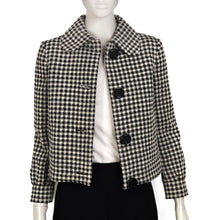 Load image into Gallery viewer, Emporio Armani Houndstooth Print Jacket Size 38
