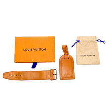 Load image into Gallery viewer, Louis Vuitton Vachetta Leather Luggage Tag
