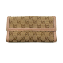 Load image into Gallery viewer, Gucci GG Canvas &amp; Leather Wallet
